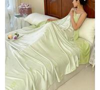 XHCTNN Edredones Frescos para Personas Que Duermen Calientes, Manta de EdredóN Fresca de TamañO Completo de Verano Manta de EdredóN de Hielo Ligera de Fibra MáS FríA(K,150 * 200cm/59 * 79")