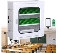 XHEILZOP Estación de Carga y Taquilla para Teléfonos Móviles, Armario Recargable Seguro para Oficinas, Escuelas y Aulas, Almacenamiento para Múltiples Dispositivos(40slots)