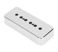 XHIKOWAT Cubierta de Camioneta de 2 Piezas Silver Chrome Chrome ABS Accesorios de Instrumentos Musicales para SoapBar P90