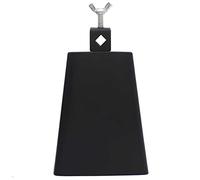 XHIKOWAT Los Accesorios de Tambor de Cencerro Negro de Metal con Palo Producen un Sonido Animado para Los Entusiastas