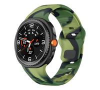 xhKJO Breathable Pulseras para Galaxy Watch 8 Classic 46mm Correas para Relojes,Impermeable Bandas Silicona Bracelet Brazalete Strap Pulseras de Repuesto para Galaxy Watch 8 40mm 44mm (army green)