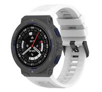 xhKJO Cinturini per Orologi per Huami Amazfit Active Edge A2212 Watchband,Cinturini di Ricambio Silicone Bracelet Sportivo Cinturino Strap per Huami Amazfit Active Edge A2212 Watch (blanco)