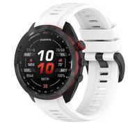 xhKJO Correa para Garmin Approach S70 42mm, Reloj de Correa Bandas Correa Correas Reloj Silicona Bracelet Brazalete Strap Wristband para Garmin Approach S70 42MM Golf GPS Smart Watch (blanco)