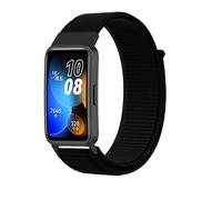 xhKJO Correas de Reloj para Huawei Band 9 /Huawei Band 8 Strap,Pulseras de Repuesto Bandas Correa Reloj Nylon Bracelet Brazalete Strap para Huawei Band 9 NFC/Huawei Band 8 NFC Watch (negro 1)