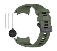 xhKJO Correas para Relojes para Garmin Instinct 3 Solar 45mm, Bandas Silicona Pulseras Reloj Bracelet Brazalete Bracelet Strap Pulseras de Repuesto para Garmin Instinct 3 Amoled 45mm (negro verde)
