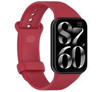 xhKJO Correas para Relojes para Xiaomi Redmi Watch 5 / Xiaomi Redmi Watch 5 eSIM, Silicona Bandas Cierre Abatible Bracelet Brazalete Strap Pulseras de Repuesto para Xiaomi Redmi Watch 4 (vino)