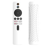 xhKJO Funda de Silicona Compatible con Xiaomi Mi Box 4K TV (2nd Gen) Remoto, Protectora de Case,Duradero Suave Carcasa de Silicona Cover Shell para Xiaomi Mi Box 4K TV Remote 2nd Generation (Blanco)