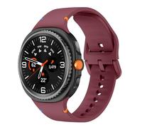 xhKJO Pulseras de Repuesto para Galaxy Watch 8 Correas para Relojes,Bandas Correas Silicona Reloj Bracelet Brazalete Strap Silicona Pulseras para Galaxy Watch 8 40 44mm / Watch8 Classic (vino, L)