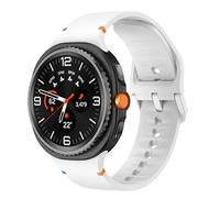 xhKJO Pulseras de Repuesto para Galaxy Watch 8 Correas para Relojes,Bandas Correas Silicona Reloj Bracelet Brazalete Strap Silicona Pulseras para Galaxy Watch 8 40 44mm / Watch8 Classic (blanco, L)