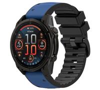xhKJO Pulseras de Repuesto para Garmin Fenix 8 47mm /E 47mm Correas para Relojes,Bandas Piel Genuina Bracelet Brazalete Strap para Garmin Quatix 7 Pro 47 mm/Epix Pro Gen 2 / Epix Pro 47 mm (azul)