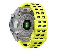 xhKJO Pulseras de Repuesto para Garmin Fenix 8 51mm / Enduro 3 /Garmin D2 Mach 1 Pro 51mm,Silicona Cierre Abatible Brazalete Strap para Garmin Tactix 7 /Fenix 7X Pro/Epix Pro 51mm (blue yellow)