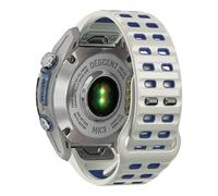 xhKJO Pulseras de Repuesto para Garmin Fenix 8 51mm / Enduro 3 /Garmin D2 Mach 1 Pro 51mm,Silicona Cierre Abatible Brazalete Strap para Garmin Tactix 7 /Fenix 7X Pro/Epix Pro 51mm (gris morado)