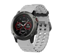 xhKJO Pulseras de Repuesto para Garmin Fenix 8 51mm /Garmin Enduro 3 /Garmin D2 Mach 1 Pro 51mm, Silicona Bracelet Brazalete Strap para Garmin Tactix 7 / Fenix 7X Pro/Epix Pro 51mm (gris)