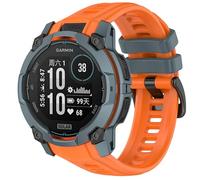 xhKJO Pulseras de Repuesto para Garmin Instinct 3 Solar 45mm Correas para Relojes, Bandas Silicona Pulseras Reloj Bracelet Brazalete Bracelet Strap para Garmin Instinct 3 Amoled 45mm (naranja 1)