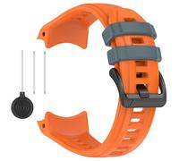 xhKJO Pulseras de Repuesto para Garmin Instinct 3 Solar 50mm Correas para Relojes,Bandas Cierre abatible Silicona Bracelet Brazalete Bracelet Strap para Garmin Instinct 3 Amoled 50mm (naranja 1)