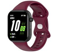 xhKJO Pulseras de Repuesto para Honor Choice Rossini 2i Correas para Relojes,Bandas Cierre abatible Silicona Pulseras Reloj Bracelet Brazalete Bracelet Strap para Honor Choice Rossini 2i (vino)
