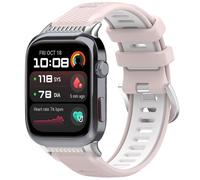 xhKJO Pulseras de Repuesto para Huawei Watch D2 Correas para Relojes, Silicona Bandas Cierre abatible Pulsera Reloj Bracelet Brazalete Strap Pulseras para Huawei Watch D2 (blanco rosado)
