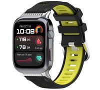 xhKJO Pulseras de Repuesto para Huawei Watch D2 Correas para Relojes, Silicona Bandas Cierre abatible Pulsera Reloj Bracelet Brazalete Strap Pulseras para Huawei Watch D2 (limón negro)
