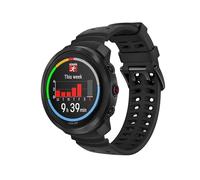 xhKJO Pulseras de Repuesto para Polar Vantage M3 Correas para Relojes, Bandas Cierre abatible Pulseras Silicona Strap Bracelet Brazalete Watchband para Polar Vantage M3 Watch Accesorios (negro)