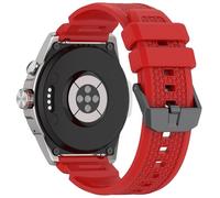 xhKJO Pulseras de Repuesto para Ticwatch Pro 5 Enduro, Bandas Cierre abatible Silicona Pulseras Reloj Bracelet Correas para Relojes Brazalete Bracelet Strap para Ticwatch Atlas Accessori (rojo)