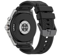 xhKJO Pulseras de Repuesto para Ticwatch Pro 5 Enduro, Bandas Cierre abatible Silicona Pulseras Reloj Bracelet Correas para Relojes Brazalete Bracelet Strap para Ticwatch Atlas Accessori (negro)