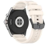xhKJO Pulseras de Repuesto para Ticwatch Pro 5 Enduro, Bandas Cierre abatible Silicona Pulseras Reloj Bracelet Correas para Relojes Brazalete Bracelet Strap para Ticwatch Atlas Accessori (beige)