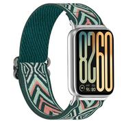 xhKJO Pulseras de Repuesto para Xiaomi Redmi Watch 5 /Redmi Watch 5 eSIM,Nylon Braided Stretch Bandas Correas para Relojes Cierre Abatible Bracelet Brazalete Strap para Xiaomi Mi Band 9 Pro (verde)