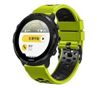 xhKJO Pulseras para Coros Apex 4 46mm Correas para Relojes, Bandas Correas Silicona Reloj Bracelet Brazalete Strap Silicona Pulseras de Repuesto para Coros Nomad Watch Accesorios (limon negro)