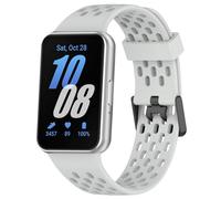xhKJO Pulseras para Galaxy Fit 3 SM-R390,Correas de Reloj,Pulseras de Repuesto Bandas Correa Watchbands Silicona Bracelet Recambio Brazalete Strap para Samsung Galaxy Fit 3 SM-R390 (gris)
