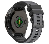 xhKJO Pulseras para Garmin Fenix 8 51mm / Enduro 3 Correas para Relojes,Bandas Nylon Genuina Bracelet Brazalete Strap Pulseras de Repuesto para Garmin Epix Pro 51mm / D2 Mach 1 Pro 51 mm (gris)