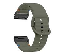 xhKJO Pulseras para Garmin Fenix 8 51mm / Garmin Enduro 3 / D2 Mach 1 Pro 51mm,Silicona Cierre Abatible Bracciale Correa Brazalete Strap para Garmin Tactix 7 /Fenix 7X Pro/Epix Pro 51mm (army green)