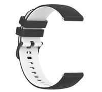 xhKJO Pulseras para Garmin Forerunner 970 Correas para Relojes, 22mm Bandas Watchband Silicona Strap Bracelet Brazalete Pulseras de Repuesto para Garmin Forerunner 970 Accesorios (blanco negro)