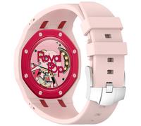 xhKJO Pulseras para Swatch Royal Pop Correas para Relojes, Bandas Correas Silicona Reloj Bracelet Brazalete Strap Silicona Pulseras de Repuesto para Swatch x AP Royal Pop (rose, crown at 12 o’clock)