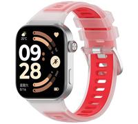 xhKJO Pulseras para Xiaomi Mi Band 10 Pro Correas para Relojes, Bandas Correas Silicona Reloj Bracelet Brazalete Strap Silicona Pulseras de Repuesto para Xiaomi Redmi Watch 6 Accesorios (rojo)
