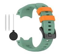 xhKJO Silicona Pulseras de Repuesto para Garmin Instinct E 40mm Correas para Relojes, Bandas Cierre abatible Pulsera Reloj Bracelet Brazalete Strap Pulseras para Garmin Instinct E 40mm (Verde 1)