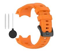 xhKJO Silicona Pulseras de Repuesto para Garmin Instinct E 45mm Correas para Relojes, Bandas Cierre abatible Pulsera Reloj Bracelet Brazalete Strap Pulseras para Garmin Instinct E 45mm (naranja 1)