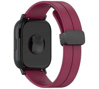 xhKJO Silicona Pulseras de Repuesto para Redmi Watch 5 Active/Redmi Watch 5 Lite Correas, Bandas Bracelet Brazalete Strap Wristband para Xiaomi Redmi Watch 5 Active/Redmi Watch 5 Lite (vino)