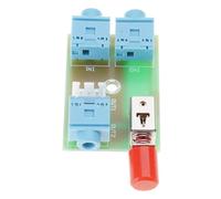 XHM371 - Selectores manuales de placa de conmutación de música para control de entrada y salida de 3,5 mm, selección manual de canales para hogares, selectores de doble entrada