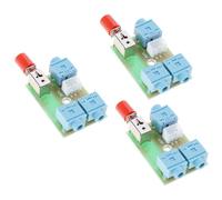 XHM371 - Selectores manuales de placa de conmutación de música para control de entrada y salida de 3,5 mm, selección manual de canales para hogares, selectores de doble entrada