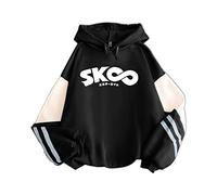 xhomeshop SK8 The Infinity Sudadera con Capucha para Hombres y Mujeres de Manga Larga Anime Print Casual Sports Pullover Sweatshirt Kyan Reki Cosplay Costumes