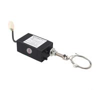 XHQ-PT - Solenoide de parada de motor diésel, regulador electromagnético de 12 V 24 V para válvula de apagado del generador, piezas de equipo pesado (normal cerrado 12 V)