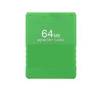 XHSESA Tarjeta de memoria profesional de 64 MB con función FMCB para accesorios de consola de juegos PS2 (verde)