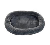 XHSMYXGS Cama para perro humano, silla de descanso para dormitorio, silla perezosa, para adultos y mascotas, alfombrilla de dormir lavable, funda extraíble, gran puf (gris oscuro, 5XL)