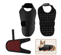 XHSMYXGS Cinturón de Terapia de luz infrarroja roja para Mascotas, Terapia de luz roja autoprogramada portátil, para Alivio del Dolor en Las articulaciones de Perros/Gatos, curación de fracturas