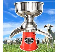 XHSMYXGS Separador centrífugo de Crema de Leche de Cabra y Vaca, separadores eléctricos de Crema de Acero Inoxidable 304, Capacidad de Salida de 50L/h, Separador de Crema de Vaca de 200W