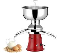 XHSMYXGS Separador Centrífugo de Crema de Leche Eléctrico, Fabricador de Crema con Capacidad de 50L/H y Cuenco de Acero Inoxidable 304 de 5L para Leche Fresca de Cabra y Vaca