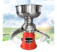 XHSMYXGS Separador centrífugo de Crema de Leche, Separador eléctrico de Crema con tazón de Acero Inoxidable para Leche de Cabra y Vaca (Red)