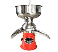 XHSMYXGS Separador de Crema eléctrica para Leche de Cabra, Separador centrífugo de Crema de Leche Gran Capacidad, Separador Multifuncional Acero Inoxidable para Crema, Mantequilla y Batidos (Red)