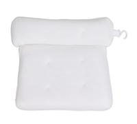 XHTLLO Almohada De Baño, Almohada De Baño Ergonómica De Malla 3D Con 6 Ventosas Para Uso En El Hogar De Spa