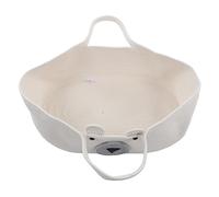 XHTLLO Cesta para Cambiar Pañales, Cuerda de Algodón, Mesa para Cambiar Pañales Resistente y Fácil de Transportar, Adorable Cesta para Dormir para Bebés Multifuncional, para Bebés Recién Nacidos(B)